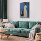  Slika - Peder Severin Kroyer – Summer Evening in Skagen 60x90 U prirodnom drvenom okviru | shoptok.hr