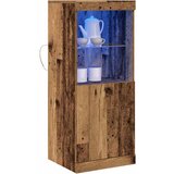  LED komoda Staro drvo 41 x 37 x 100 cm Konstruirano drvo | shoptok.hr
