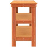  Radni stol Voštano smeđa 110.5 x 50 x 80 cm Masivna borovina | shoptok.hr