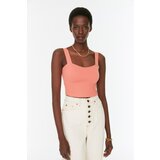 Trendyol Coral Crop Knitwear Blouse | ePonuda.com
