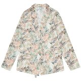 Marisse Tropical Print Jacket L-Mr-3704 White | Shoptok.si