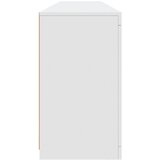  Komoda s LED svjetlima bijela 181,5x37x67 cm | shoptok.hr