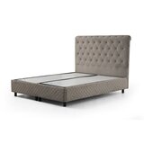 Hanah home Sonata 120 x 200 - Beige Beige Single Bed Base & Headboard