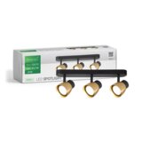 Greentech LED SPOT SVETILJKA GU10 X 3 ZLATNO-CRNA Cene