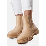 Gemre Beige insulated ankle boots Caron | ePonuda.com