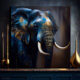 Dekorativna slika na platnu - PREMIUM ART - Graciozni džin savane 80k80 cm