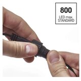  LED spolja&amp;scaron;nji božićni lanac 100xLED/10m IP44 crvena Slike
