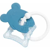 Nattou Teether With Cooling Part grickalica za bebe sa učinkom hlađenja Blue Mouse 3 m+ 1 kom
