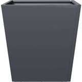 vidaXL Vrtne sadilice 2 kom antracit 40x40x40 cm čelične | shoptok.hr