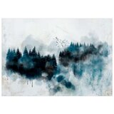  Samoljepljiva foto tapeta - Painted Mountains 245x175 | shoptok.hr