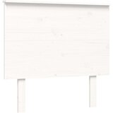  Okvir za krevet s uzglavljem crni 100x200 cm od masivnog drva | shoptok.hr