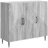  Kreveta Siva sonoma 89 x 34 5 x 80 cm Konstruirano drvo - Siva sonoma | shoptok.hr
