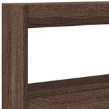 Ormarić za uzglavlje LED boja smeđeg hrasta 160x17x102 cm | Eponuda.com