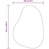  Preproge Pesek Volna 160 x 230 cm Valovit Modern | Shoptok.si