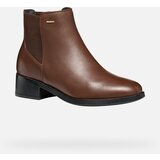 Geox Brown women's ankle boots Camexia NP ABX - Women's | Shoptok.si