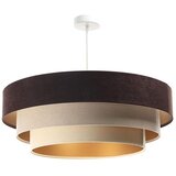  Luster na sajli TRINITI 1xE27/60W/230V smeđi/bež/zlatni | Eponuda.com