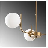 Opviq Luster Antler-13772, 53cm, IP20, Bijelo-zlatna boja | Eponuda.ba