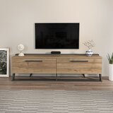 HANNAH HOME Hanah Kućna TV komoda Astrid, 163,8x46,8x36,6 cm, Smeđe-crna | Eponuda.ba