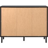 Livetastic KOMODA, črna, hrast artisan | Shoptok.si