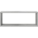  Kockaste zidne police 4 kom boja betona 60 x 15 x 23 cm drvene | shoptok.hr