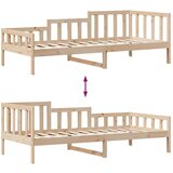 vidaXL Dnevna postelja s predali 80x200 cm trdna borovina, (21303359) | Shoptok.si