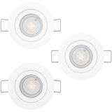 Eglo 902262 - set od 3 led ugradne spot svetiljke barranco LED/4,8W/230V, bela | Eponuda.com