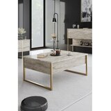 Hanah home set za dnevnu sobu luxe set travertine gold | ePonuda.com