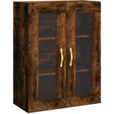 Maison Chic Stenska omarica - Zidna omarica dimljen hrast 69,5x34x90 cm iu854, (22063126) Cene
