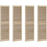  Ormarna vrata s vratima 4 pcs Prirodna 170 x 2,1 x 49,5 cm | shoptok.hr