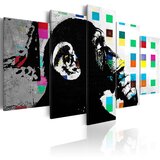  Slika - The Thinker Monkey (Banksy) 200x100 Cijene