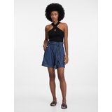 Orsay Navy Blue Women's Denim Shorts - Women's | Shoptok.si