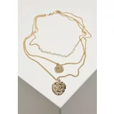 Urban Classics Lion Layering Necklace Gold One Size