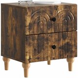  Noćni ormar s ladicama 2 pcs Dimljeni hrast 43 x 34,5 x 48 cm | shoptok.hr