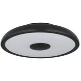 Globo LED stropna svetilka Raffy (18 W, 280 x 55 mm, RGBW, črna)