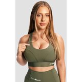 GymBeam Sportski grudnjak Combat Olive Grey | ePonuda.com