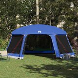 vidaXL Šotor za bazen z odstranljivimi stenami proti muham in mrežastimi stenami azurno moder 618x532 cm, (5000309357) | Shoptok.si