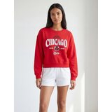 Sinsay Gornji dio trenirke s printom Chicago Bulls NBA | shoptok.hr
