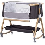 Chipolino kolijevka s bočnom stranicom na spu&amp;scaron;tanje Charisma Charcoal/Wood Slike