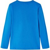  Dječja majica dugih rukava kobaltnoplava 140 | shoptok.hr