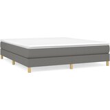 Maison Chic Posteljni okvir - Dvoposteljna postelja - Zakonska postelja brez vzmetnice temno siv 180x200 cm tkanina-J4421, (21772914) | Shoptok.si