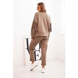 Kesi Włoski Ladies' butter set with fringe on the sleeves fango | shoptok.hr