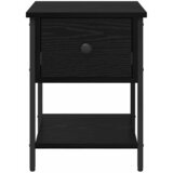  Noćni ormarić s ladicama 2 pcs Crni hrast 34 x 35,5 x 45 cm | shoptok.hr