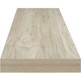  Plutajuće zidne police 4 kom boja hrasta 120x23,5x3,8 cm MDF | Eponuda.com