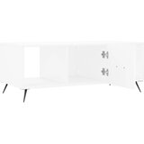  Stolić za kavu bijeli 102 x 50 x 40 cm od konstruiranog drva Bijela | shoptok.hr