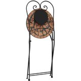 vidaXL Bistro set s mozaikom boja cigle od željeza i keramike | shoptok.hr