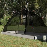  s krovom s pohranom Siva i crna 236 x 108 x 120 cm | Eponuda.com