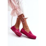 S. BARSKI Pink Women's Suede Moccasins S.Barski LR755 | shoptok.hr