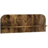  Zidna polica 2 kom. Dimljeni hrast 102 x 13,5 x 37,5 cm | shoptok.hr