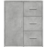  Komode 2 kom beton sive 60 x 31 x 70 cm od konstruiranog drva | shoptok.hr