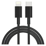 na lightning kabel Gigatech XC105 1m, 20W, crni